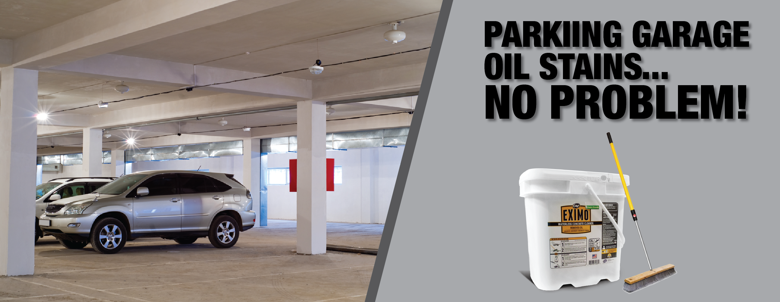 How to Remove Oil Stains from Parking Garage