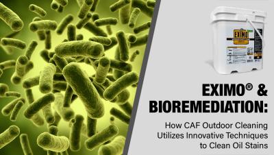 EXIMO & Bioremediation: How CAF Outdoor Cleaning Utilizes Innovative Techniques to Clean Oil Stains